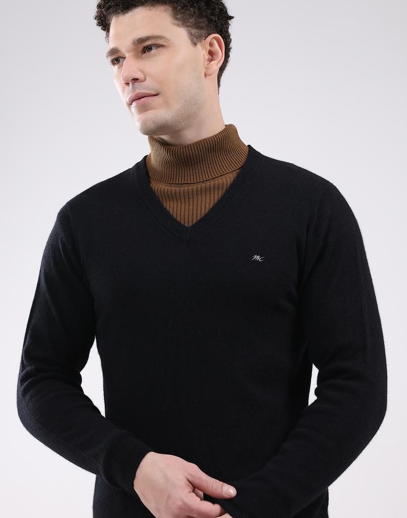 MONTE CARLO Men's V Neck Full Sleeve Pullover