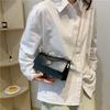 Fashionable Street Style Pu Leather Chain Shoulder Bag Beautiful Square Crossbody Bag