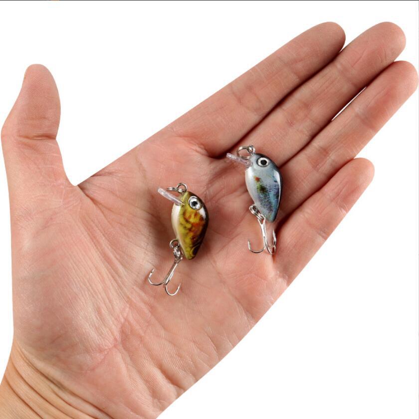 3D Printed Mini Rock Fat Man Bionic Minnow Fishing Lure