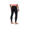 Under Armour Solid Color Brand Logo Printed Tight Fitness Pants Men bottoms Black 1257474-001