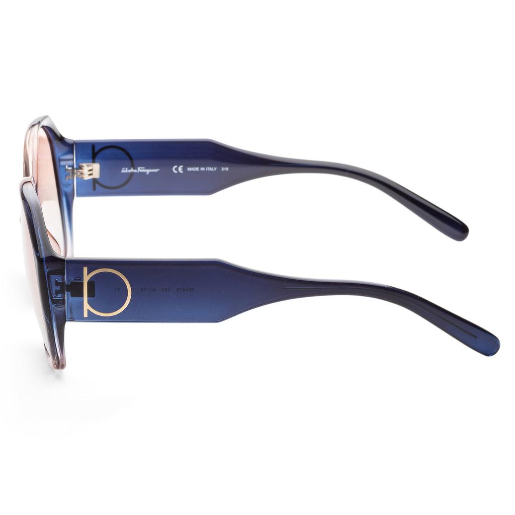 Salvatore Ferragamo Ferragamo Women S Sf943S 6018083 faShion 60mm Grey roSe Gradient SunglaSSeS Grey roSe Gradient