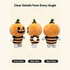 Halloween Apple Plush Toy Pumpkin Stuffed Animal – Creative Holiday Gift, Soft & Cute Decorative Ornament for Kids and Adults