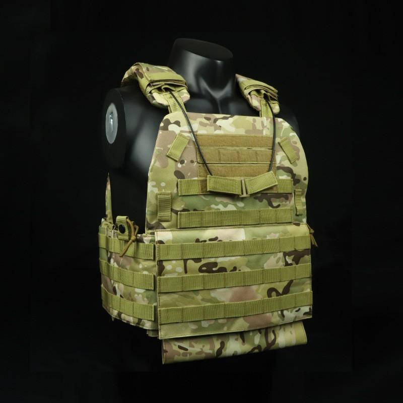 

Vest Outdoor Game Camouflage Suit Oxford Cloth Multifunctional Quick-release Wear-resistant Combat Men one size