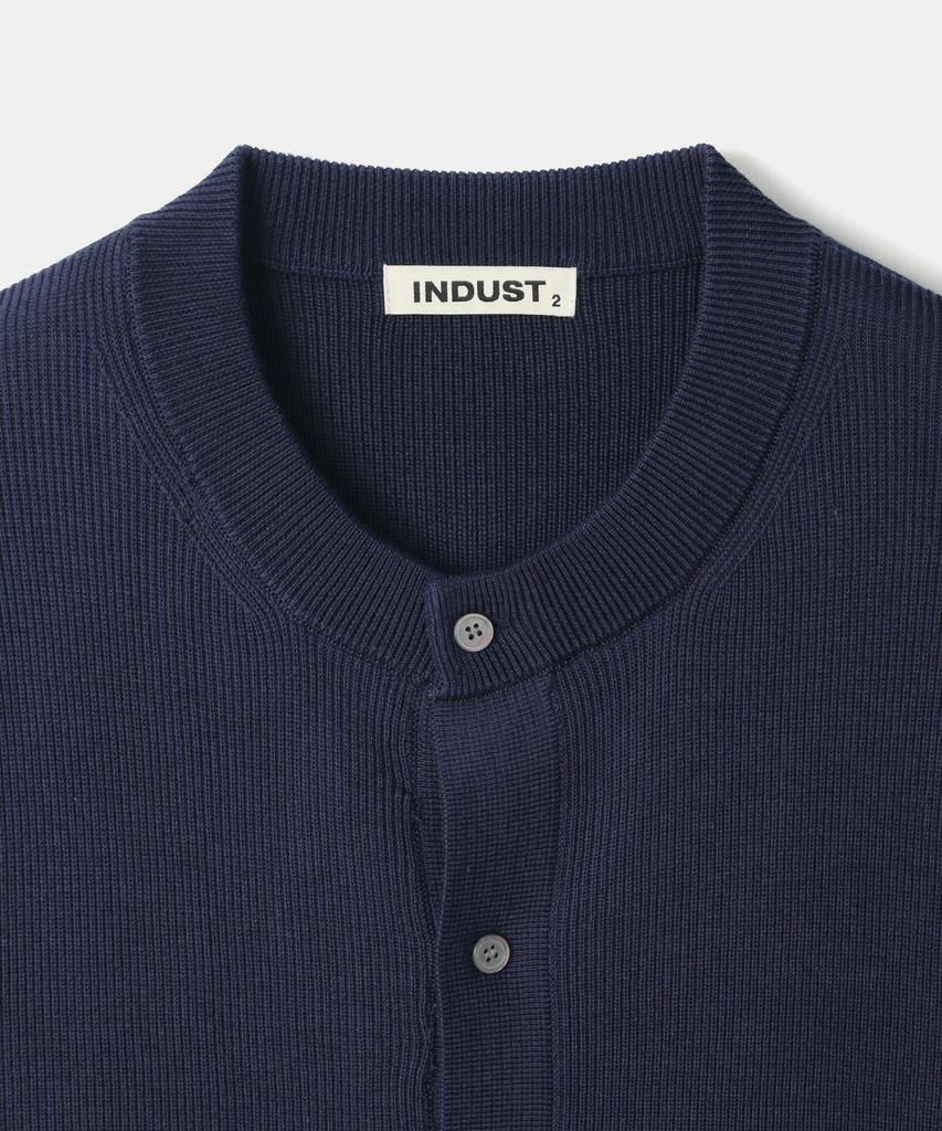 INDUST Crop Muscle Round Half Cardigan_4 Colors