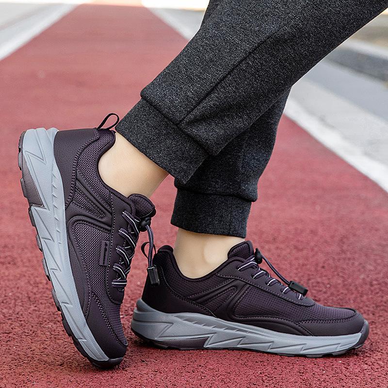 Casual Sports Shoes  Autumn Women'S Shoes Breathable Mesh Walking Shoes Lightweight Elderly Shoes
