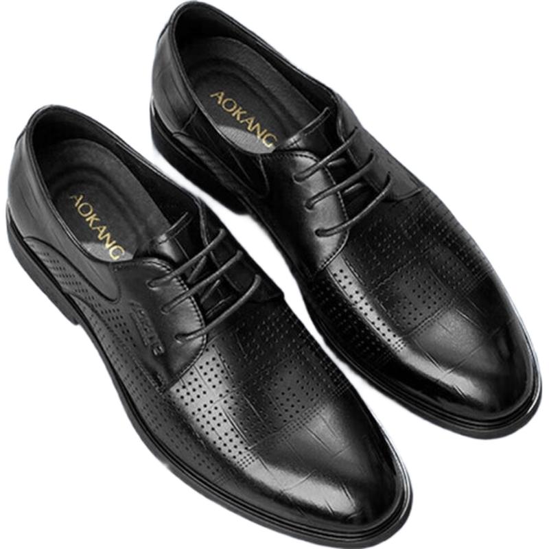 Aokang Men s Business Formal Derby Shoes EU 44