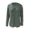Womens Sweatshirts V Neck Long Sleeve Shirts Loose Casual Fall Fashion Sweaters