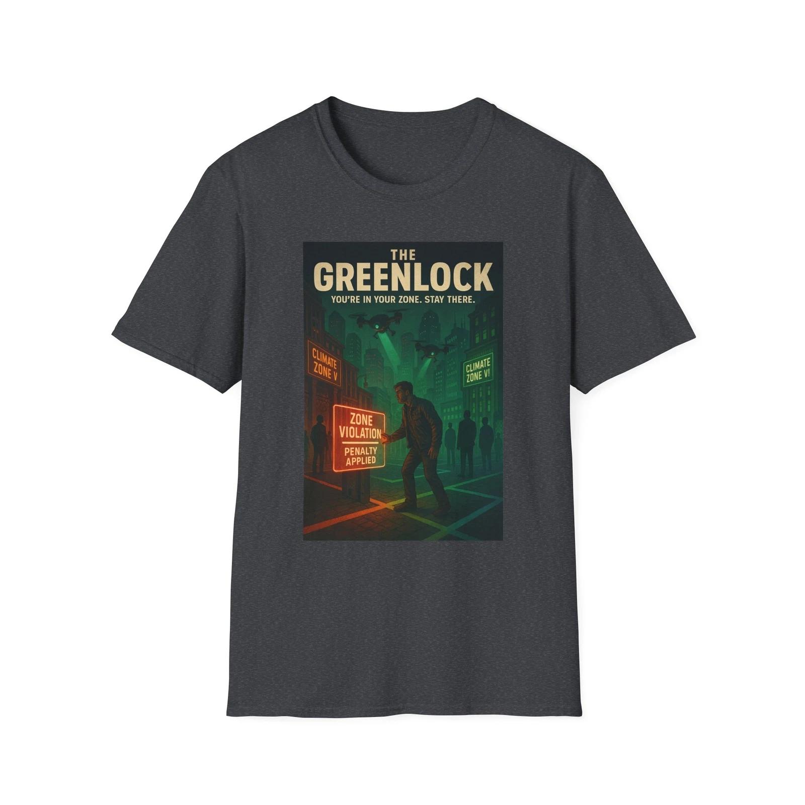 

The GreenLock, New World Order, Liberty, Anti-Marxism, Political Activism Tee XL