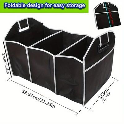 Car Trunk Storage Bag Folding Multifunction Container Tool Food Storage Bags Organizer Trunk Box for Universal Car