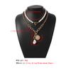 Women European Fashion Pearl Clavicle Necklace Choker Color Rice Bead Bohemian Style Necklace For Women Jewelry
