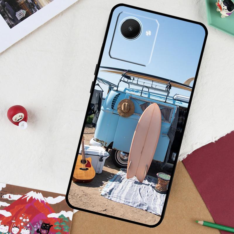 Surfing Wave For Realme 14 Pro Plus 13 10 11 12 GT 6 5 6T GT7 Pro C61 C55 C53 C51 C21Y C25S C67 C75 Case