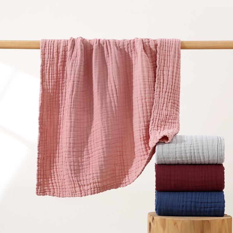 Asciugamano e Coperta da Bagno per Bambini in Cotone Classe A a 6 Strati di Garza