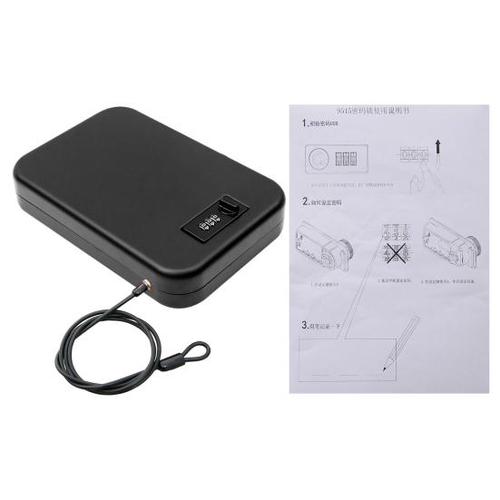 Password Safe Large Capacity High Hardness Resettable Code Multi-purpose Simple Operation Anti-theft