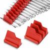 Magnetic Wrench Holder Flexible Combination Wrenches Storage Rack Holds 23 Wrenches Wrench Rack Tool Trays for Professionals