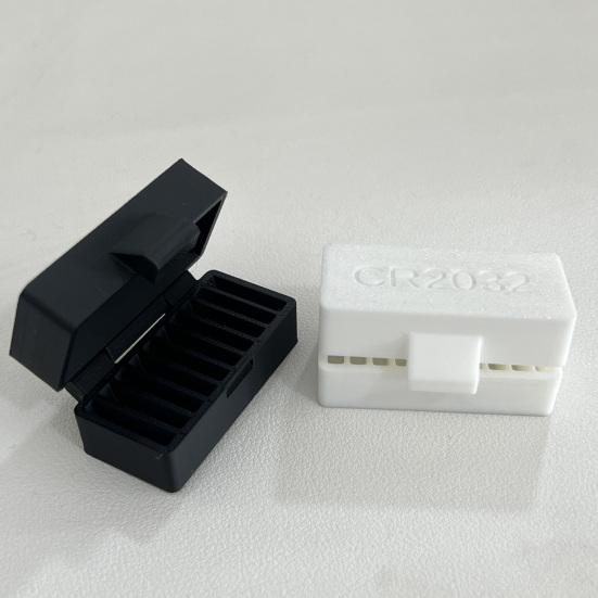 CR2032 Battery Storage Box Organizer Holder Case Protection Efficient Organization Compact Portable Home Travel