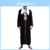 Stunning Black Arabian Prince Costume For Men Perfect For Halloween And Themed Events