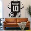 Metal Soccer Jersey Wall Art Custom Sports Team Decor Indoor Outdoor Sign