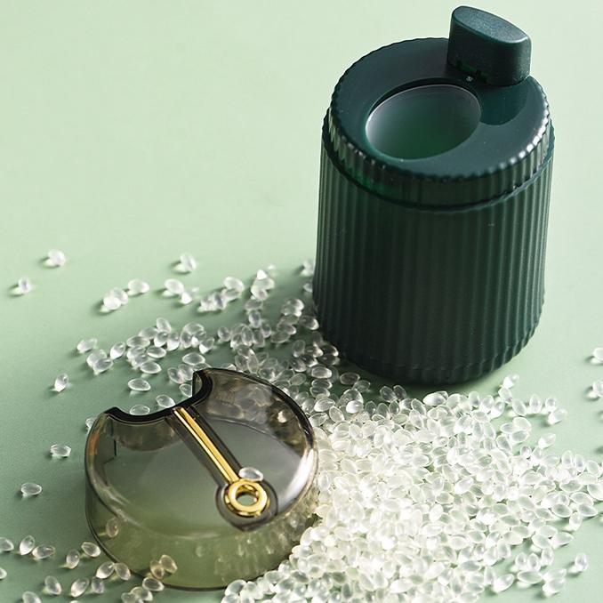 Creative Home Convenient Toothpick Canister Plastic Press Toothpick Organizer