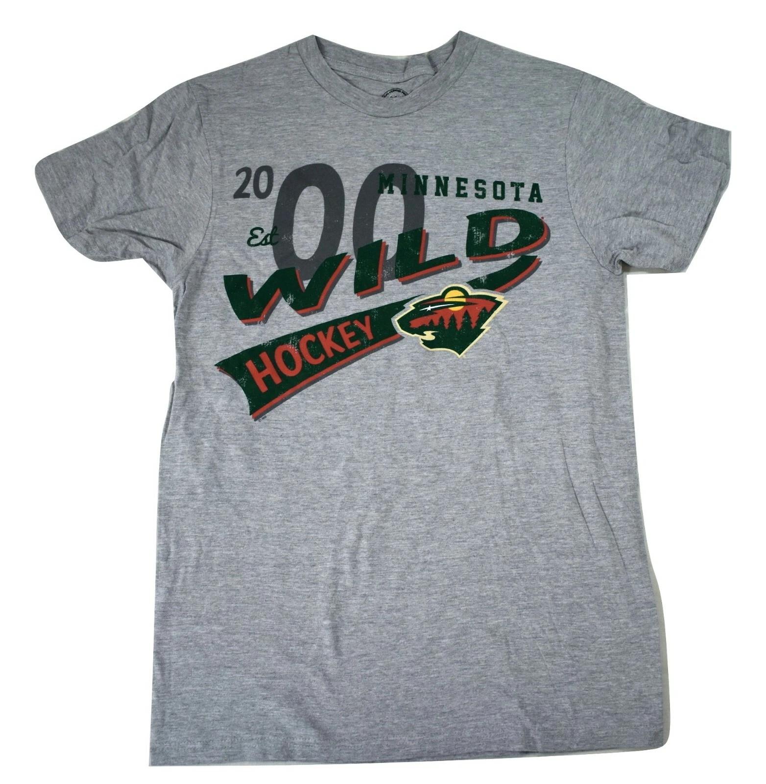 G-III By Carl Banks Mens NHL Minnesota Wild Hockey Shirt New S, M, L, XL, 2XL 2XL