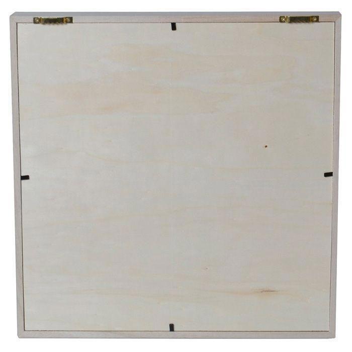 Cadre décoratif couronne 30 x 30 cm