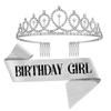 Birthday Girl Queen Crown Headband