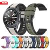 Per Samsung Gear S3 Classic Frontier 22mm Cinturino in Gomma Impermeabile Cinturino per Smartwatch Per Samsung Galaxy Watch3 45mm 46mm Braccialetto
