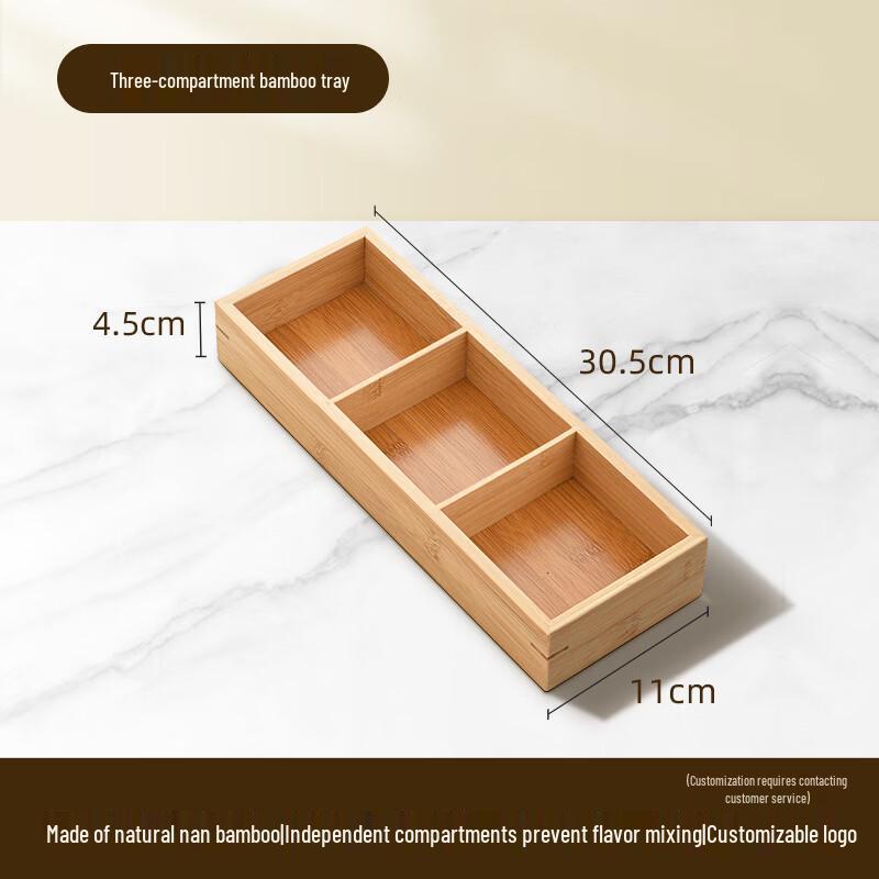 Xihe Bamboo Hotpot Serving Tray