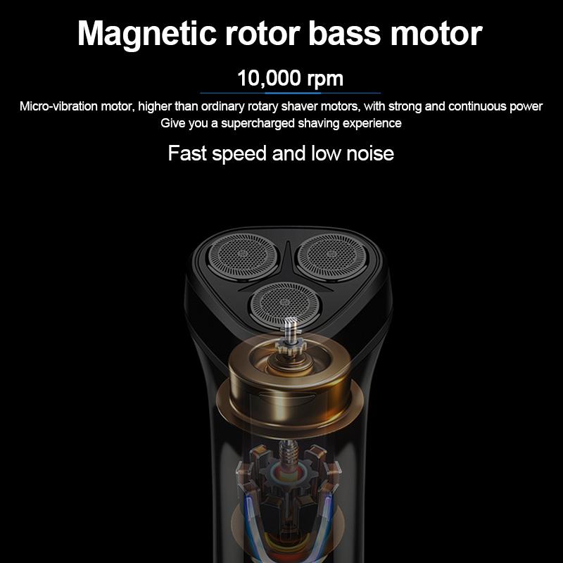 Xiaomi Mini Electric Shaver Men's Face Beard Razor USB Charging Washable Beard Trimmer Razor Ladies Travel Portable Body Hair Trimmer