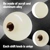 HiSport Luminous Shifter Knob Glow Light Round Ball Shift Knob Universal 5 6 Speed With 3 Adapters For Manual Car M 8 * 1.25, M 10 * 1.25, M 10 *