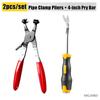 Auto Clip Pliers Car Fastener Trim Rivet Removal Pry Tool Repair Kit For Auto Door Panel,Upholstery,Dashboard,Plastic Fastener