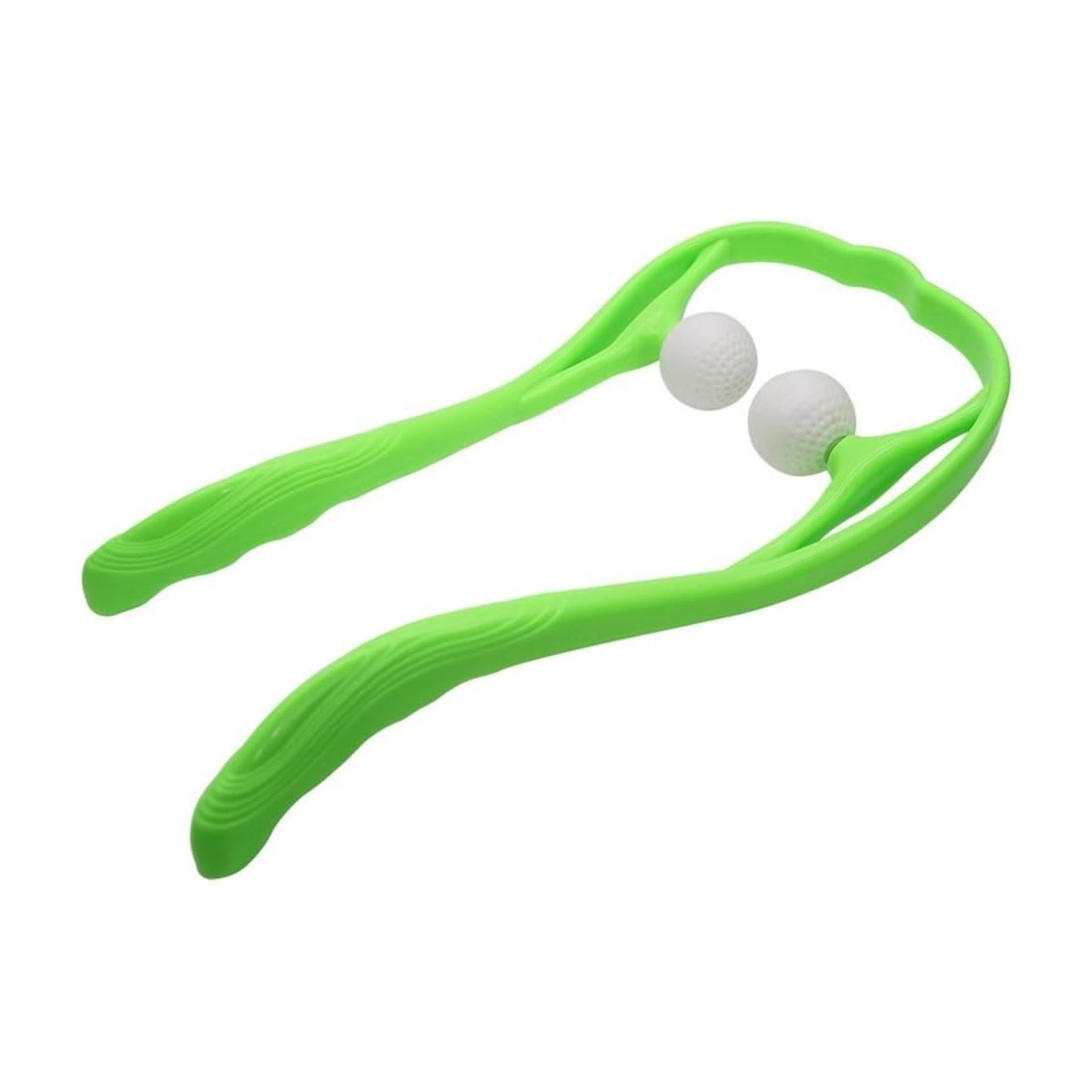 

Shoulder and Neck Massager for Relieving Stiff Shoulders and Cervical Spine Massager with Acupressure Neck, (Yellow Green)