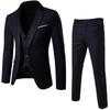 2023 Men's Business Casual Wedding Suit Set - Three-Piece for Groom & Best Man