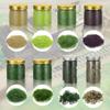 CoCud Model Grass Terrain Powder 185ml Capacity, for Fake Miniature Flowers, Grass Trees, 8mm Nylon, Dark GreenYellow - (Uses: DIY Dollhouse, Fairy