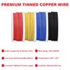 MKBKLLJY 22 Gauge Single Core 300V PVC Insulated Copper Wire 22AWG Tinned Coated Copper