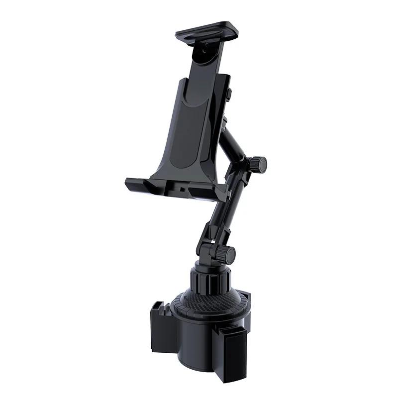 

For 4-13 Tablets For Ipad Mini/Air/Pro Car Mounts Car Cup Holder Tablet & Phone Mount With Heavy Duty Base - Adjustable Holder чёрный