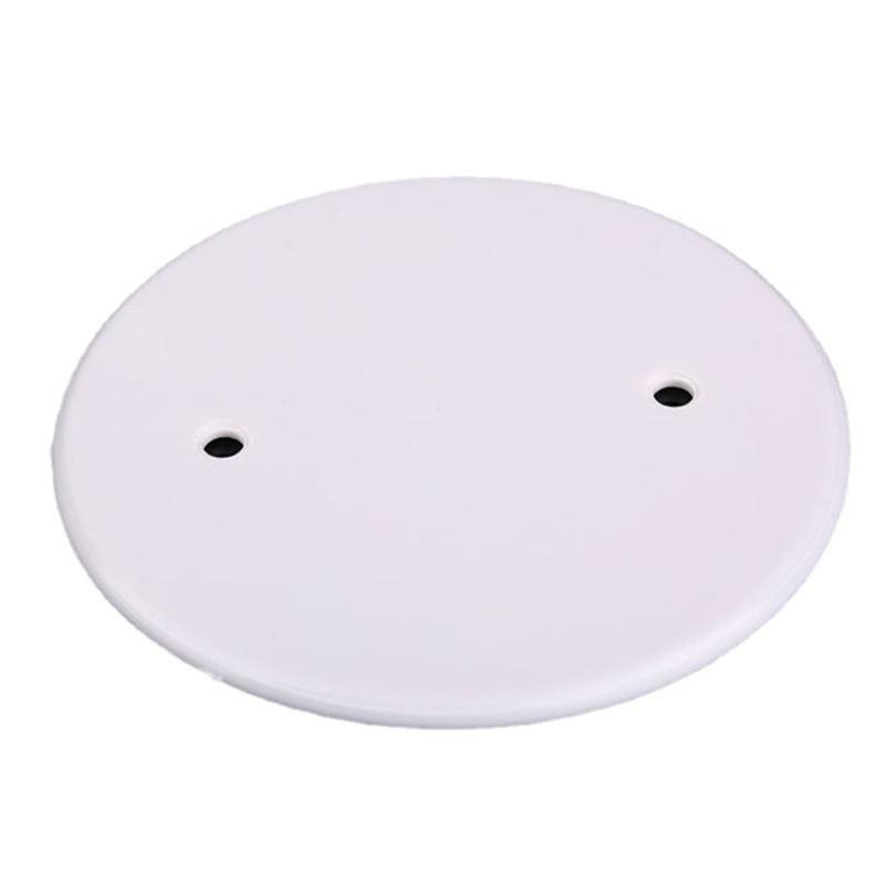 10 Stück Runde Decken-Blindabdeckungen Flache Blindplatte Runde Elektroinstallationsdosenabdeckungen Decken-Blindabdeckplatte Langlebig