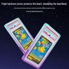 Gradient Glitter TPU Full Coverage Anti-Drop Card Case for PSA/BGS Graded Cards