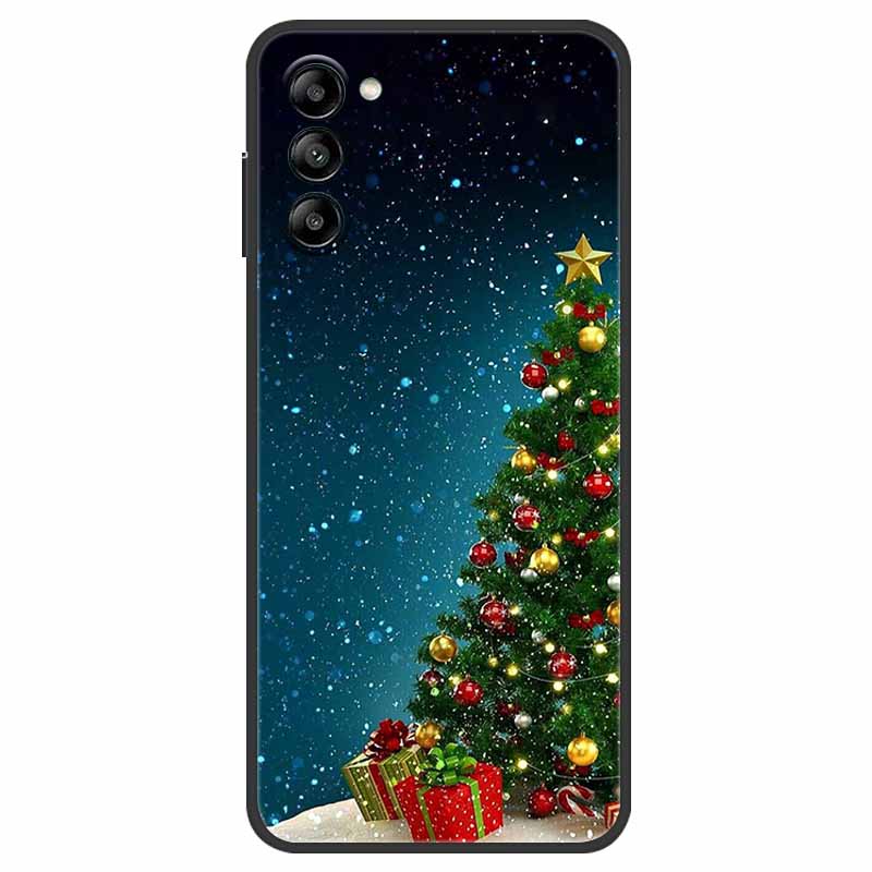 For Samsung Galaxy S23 Plus FE Ultra Case Cover Christmas TPU Soft Silicone Phone Back Cover Case for Fundas Samsung Galaxy S 23