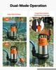 Submersible Water Pump 750W 20000 L/H Sump Pump with Float Switch, Portable Water Removal, Thermoplastic Material, for Swimming Pool Draining Garden