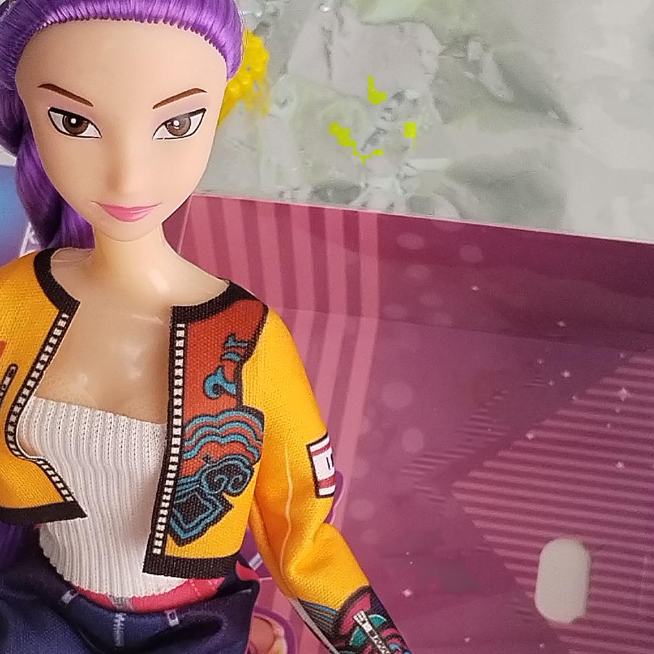 30см K-Pop Мисливці на демонів Аніме Kpop Дівочий гурт Мультяшні Румі Зої Міра Фігурки Вінілові Фігурки Модель Ляльки Дівчаткам Різдвяний Подарунок