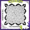 Halloween Webs Shawl Poncho for Women Lady Dark Shawl Proms Dark Lace