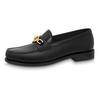 LOUIS VUITTON Chess Nautical Collection Loafers Casual Shoes Women's Black 1ABIBA
