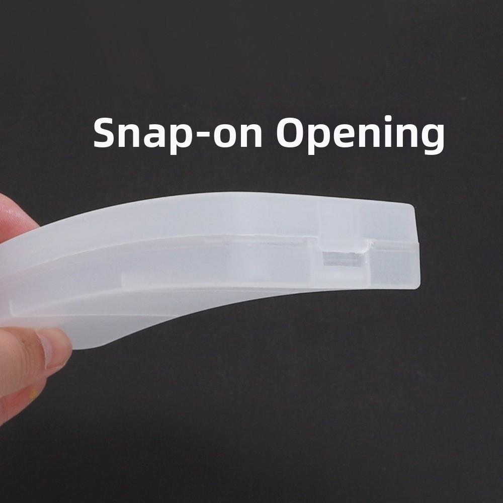 Portable Transparent Glasses Case Hard Plastic Frosted Protective Box Eyeglasses Case for Travel Daily