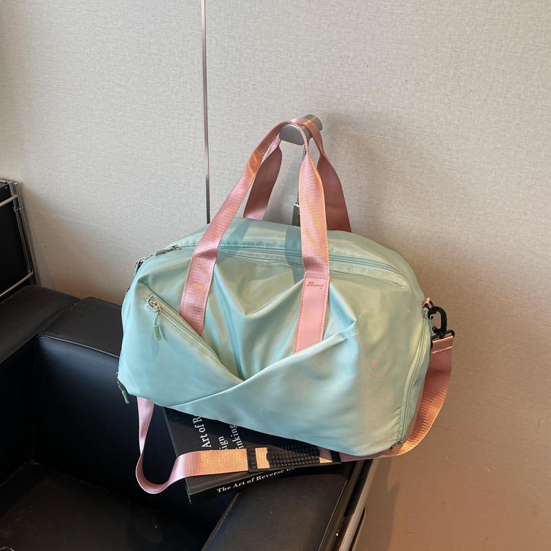 Sac de sport pour femme, sac de voyage sec et humide, sacs à main multifonctions, fourre-tout de natation, sac à bandoulière, sac de sport pour week-end, sac de sport pour chaussures de yoga