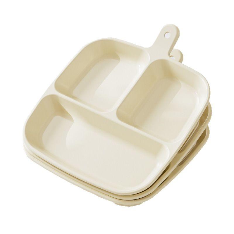 3/5/6 Grids Korean Style Fruit Plates Dining-Table Divided Seasoning Plate Refrigerator Dessert Storage Box Kitchen Gadget