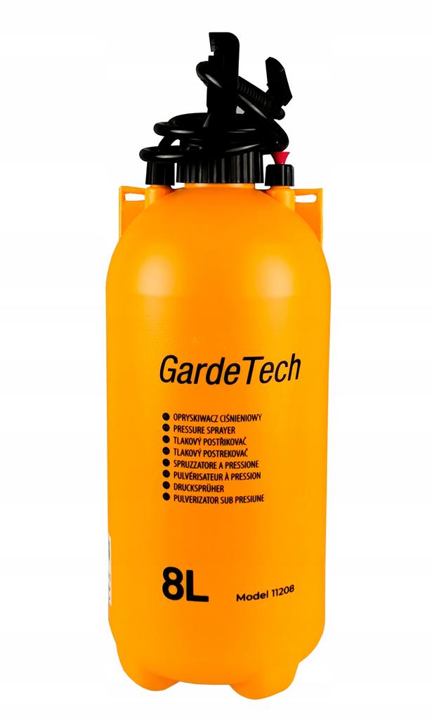 Opryskiwacz ciśnieniowy ogrodowy 8l spryskiwacz gardetech