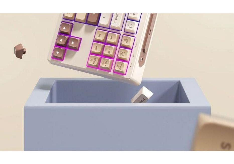 Unisex High-Visibility Wired Silent Keyboard for Desktop and Laptop