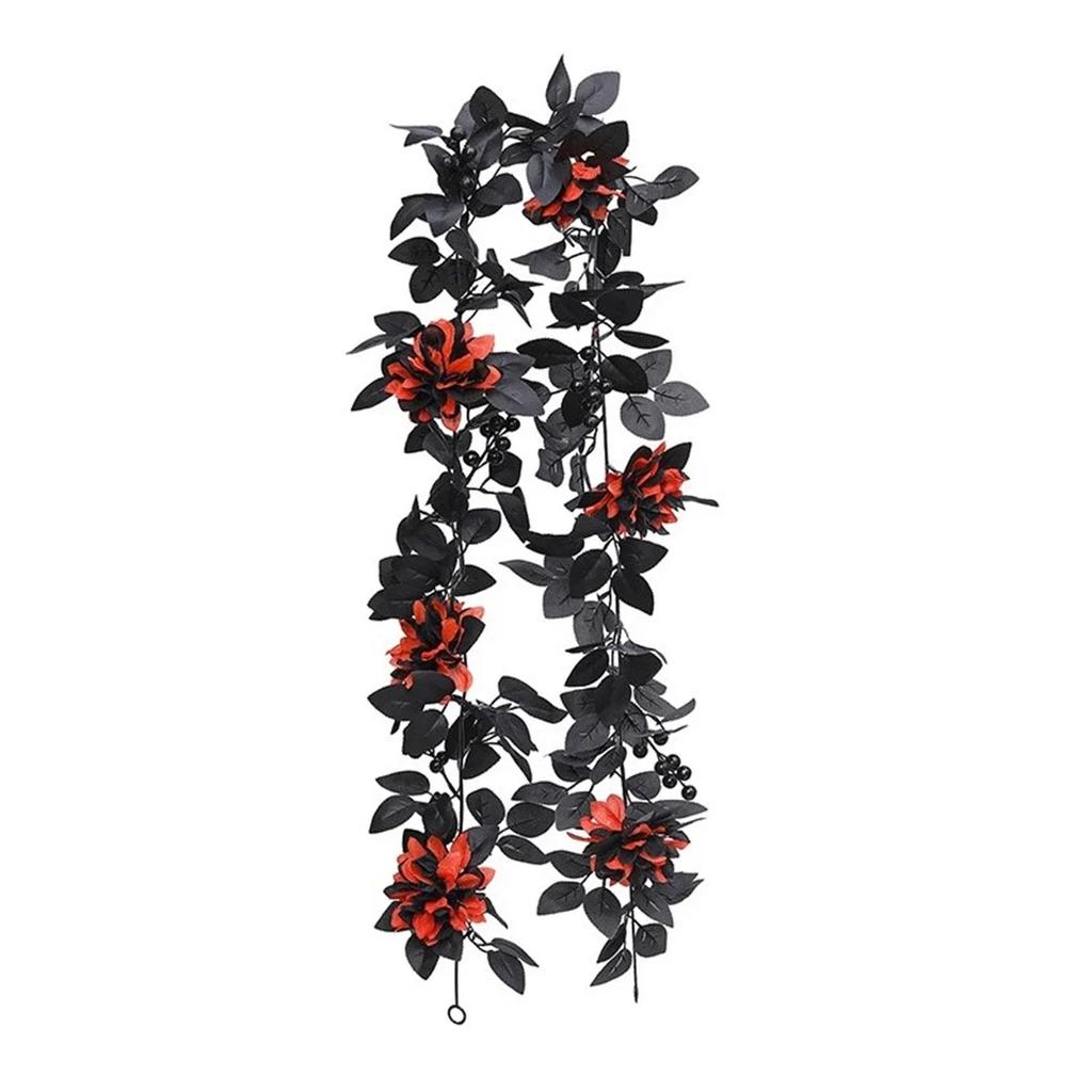 For Home Halloween Decoration Artificial Flowers Halloween Period Realistic And Natural Look Sturdy And Resistant