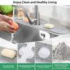 1Pairs Diatomite Stone Faucet Mat Super Absorbent Drainage Mat Durable Drying Mats  for Kitchen Sink