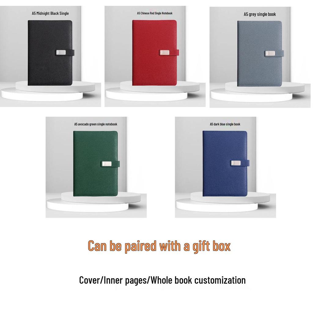 Customizable Notebooks and Notepads: A5 and B5 Stationery Sets with Printable Logo and Inner Page Options